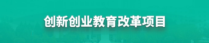 创新创业教育改革项目